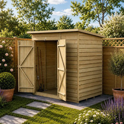 Garden shed new and - 4',