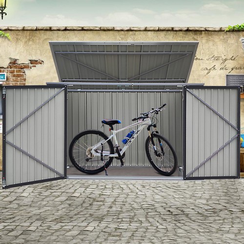 Lockable storage shed outdoor - shed,