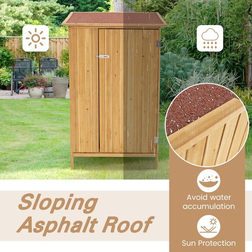 Wooden garden shed - shed, 5x3ft