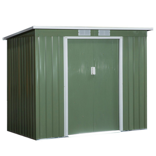 Garden storage shed sloped - shed,