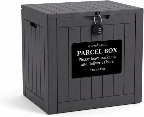 Lockable outdoor storage - storage, box
