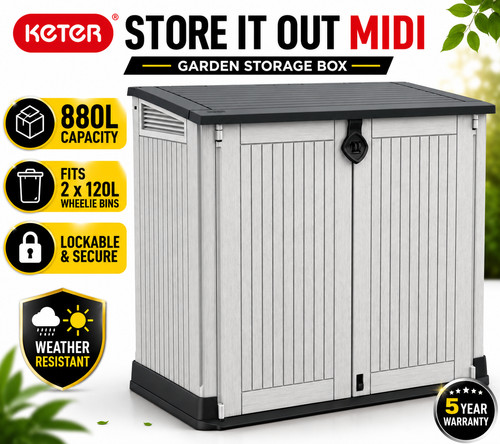 880l keter midi store out - store,