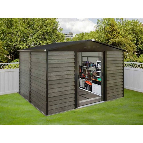10x8ft galvanized metal garden - galvanized,