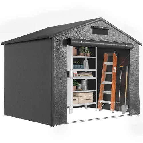 8x4ft outdoor storage shed - outdoor,