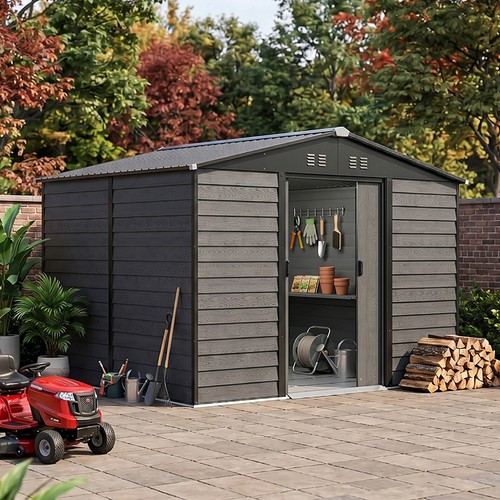 6ft garden shed - shed, metal