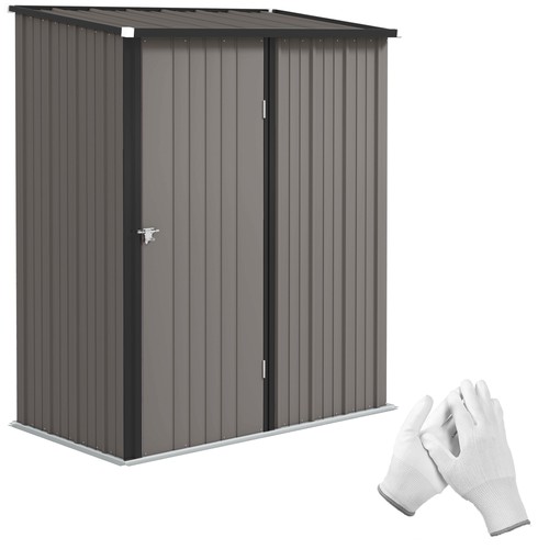 Outsunny outdoor storage shed - outdoor,