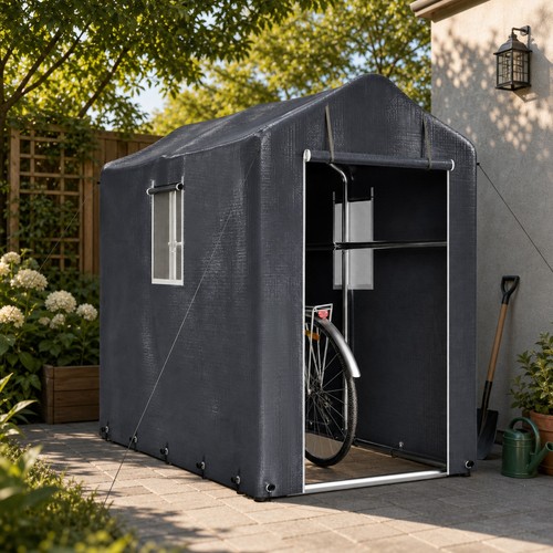Small bike shed - shed, 187cm