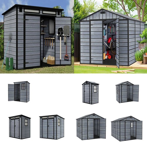 Birchtree plastic garden shed - birchtree,