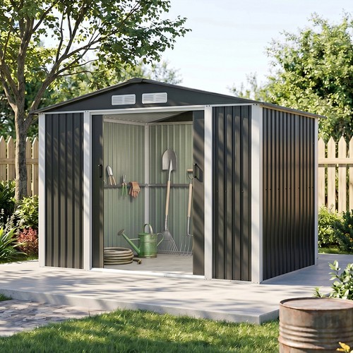 Metal garden shed 8x10 6x8 - metal,