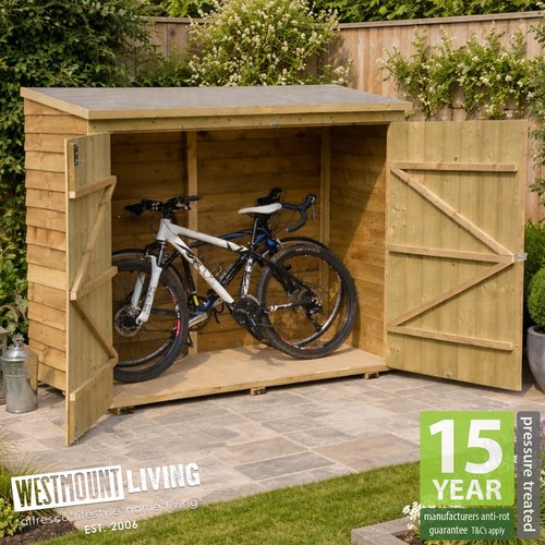 6x3 wooden garden - 6x3, bike