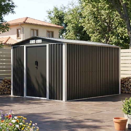10ft garden shed metal - garden,