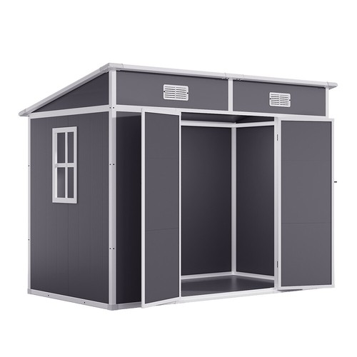 Large plastic shed 8x8 - large,