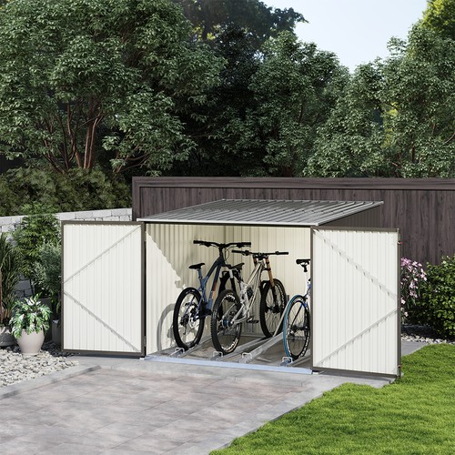 Metal bicycle storage - metal, shed